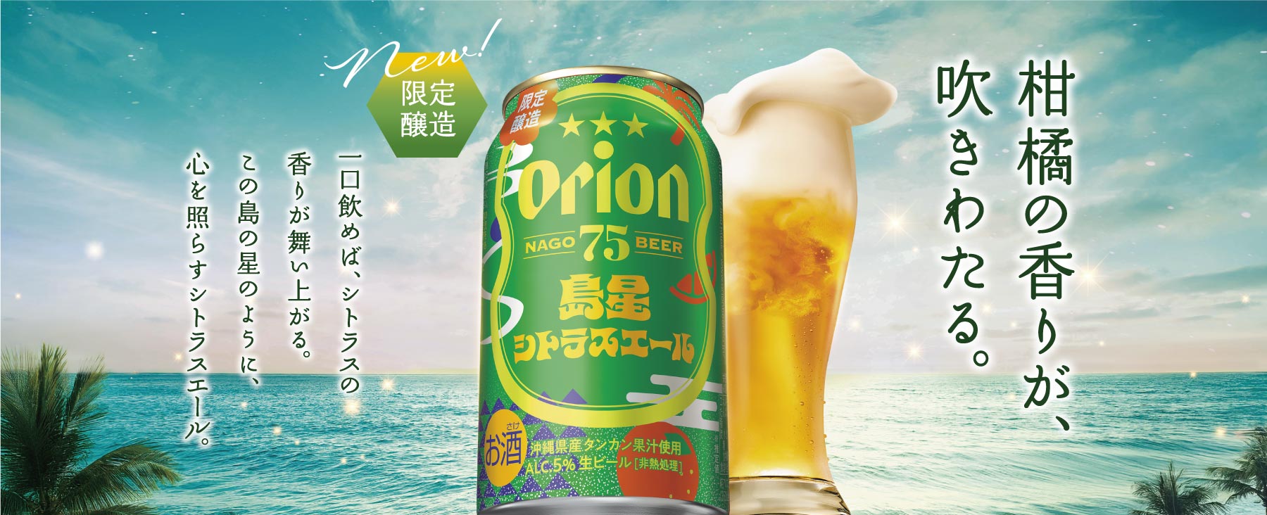 75BEER 島星シトラスエール 数量限定