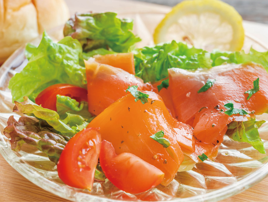 サーモンのマリネ