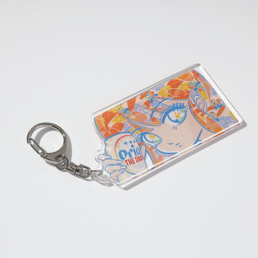 琉球びんがたアクリルキーホルダー