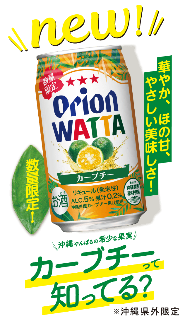 WATTAカーブチー数量限定発売