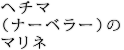 ヘチマ（ナーベラー）のまりね