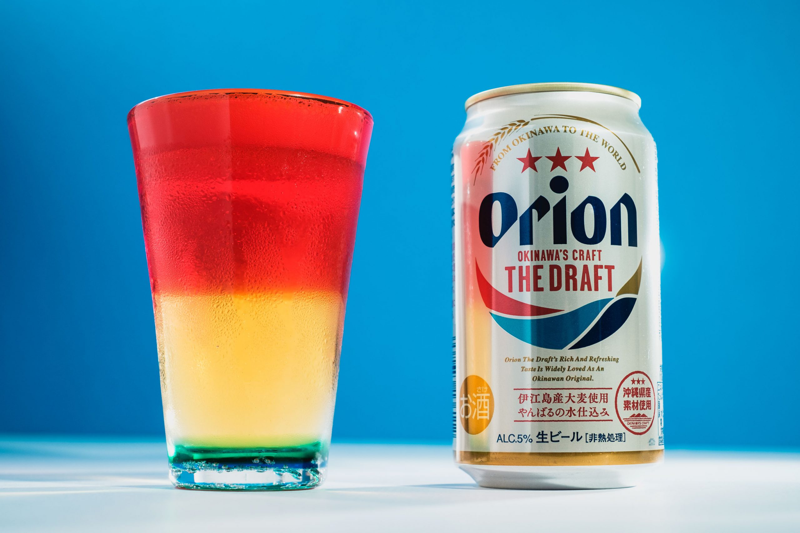 残波岬の夕日が浮かぶビアグラス誕生秘話「RYUKYU GLASS WORKS 海風